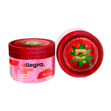 Gel Esfoliante Corpo Rosto Morango Allegra 250g