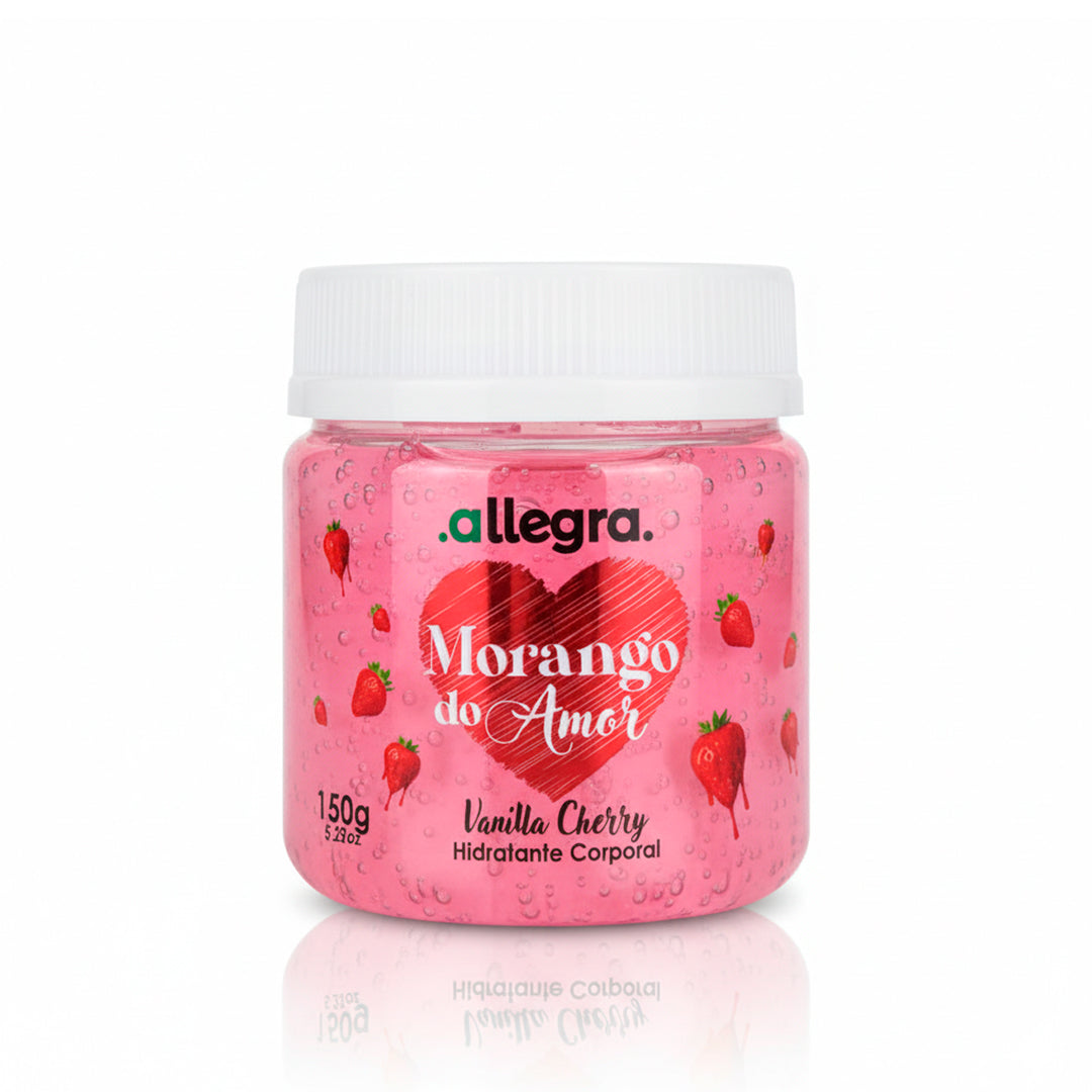 Hidratante Sorbet Morango do Amor Vanilla Cherry Allegra