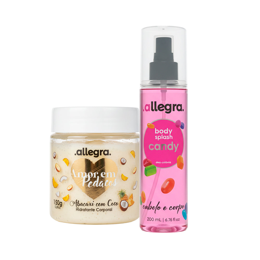 Kit Banho Top Amor em Pedaços