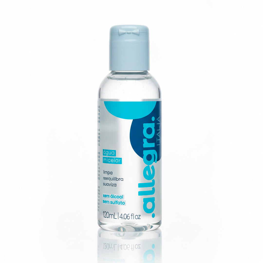 Água Micelar sem Parabenos